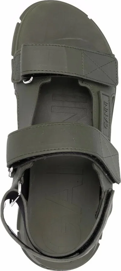 Logo Patch Touch-Strap Sandals - Image 4