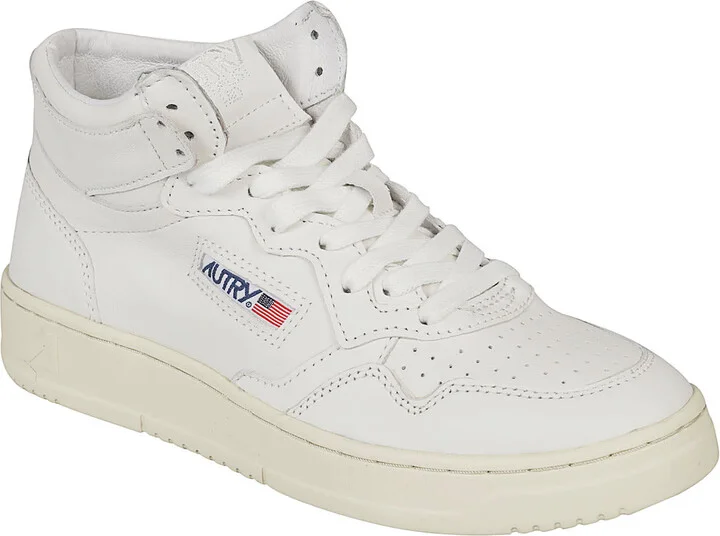 Logo Patched High Sneakers - Image 2