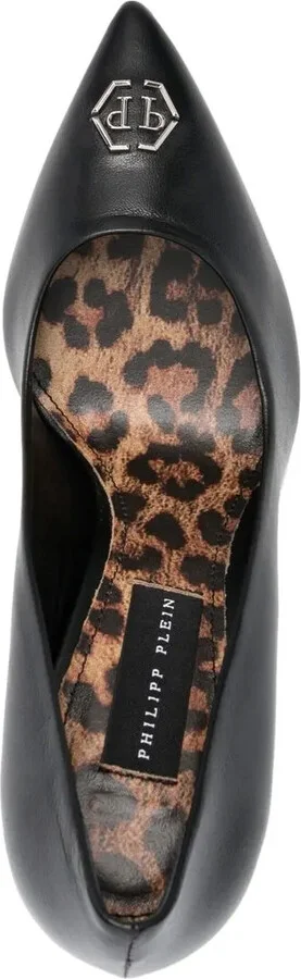 Logo-Plaque 100mm Heeled Pumps - Image 4