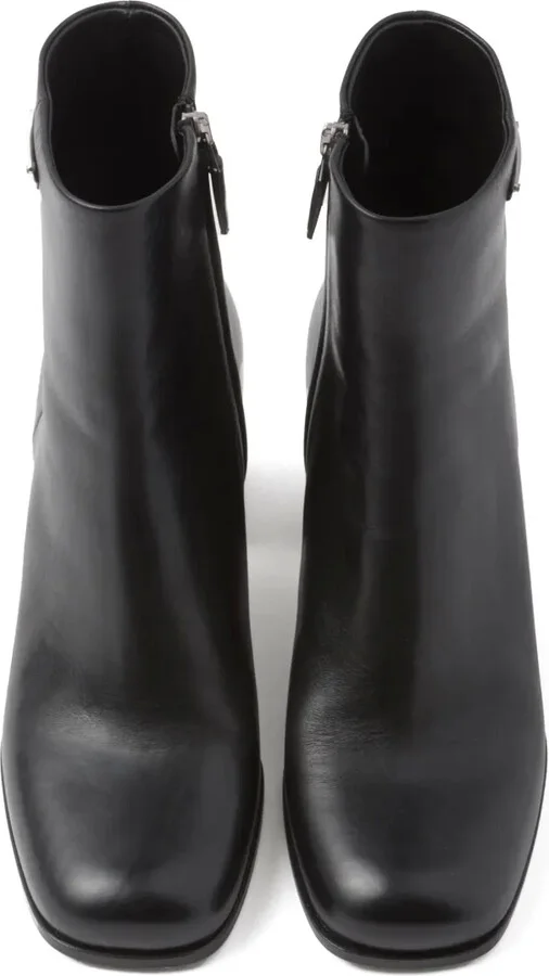 Logo Plaque 65mm Ankle Boots - Image 4