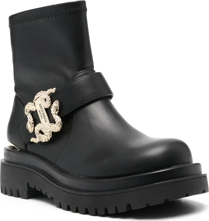 Logo-Plaque Ankle Boots - Image 2