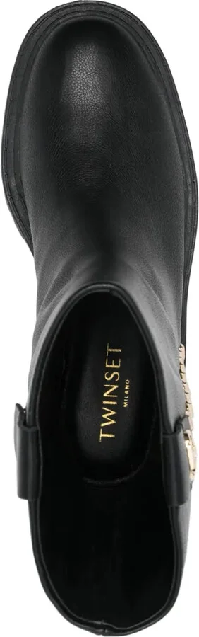Logo-Plaque Ankle Boots - Image 4