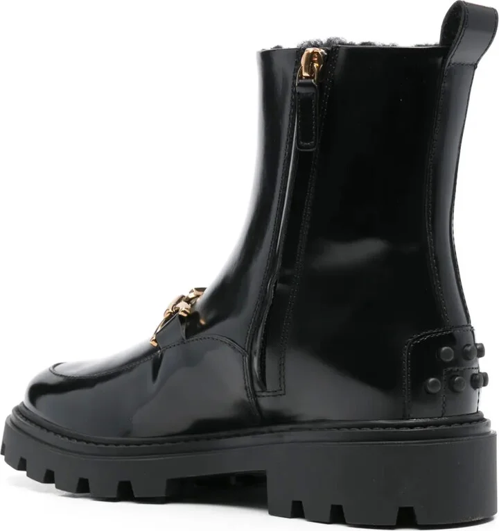 Logo-Plaque Ankle Boots - Image 3
