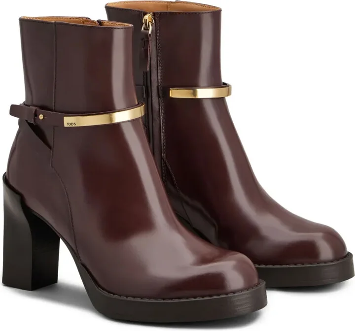 Logo-Plaque Ankle Boots - Image 2