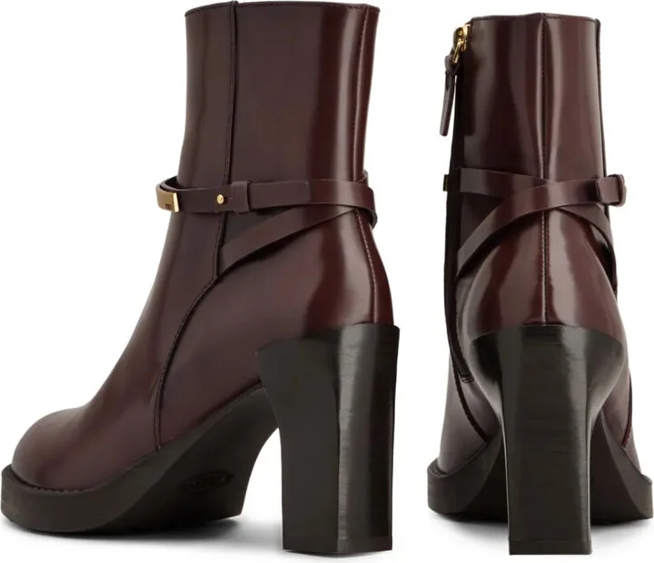 Logo-Plaque Ankle Boots - Image 3