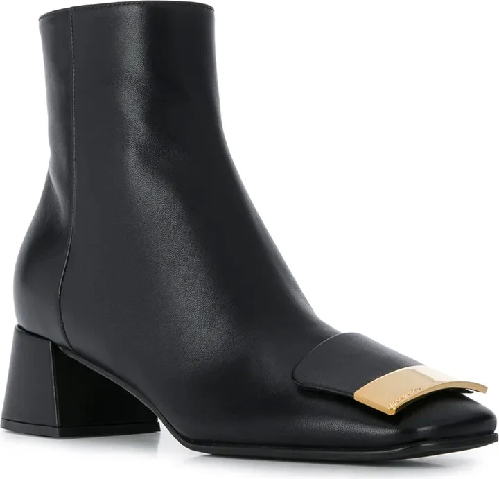 Logo-Plaque Ankle Boots - Image 2