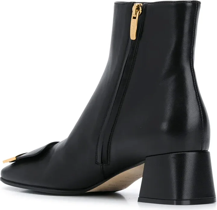 Logo-Plaque Ankle Boots - Image 3