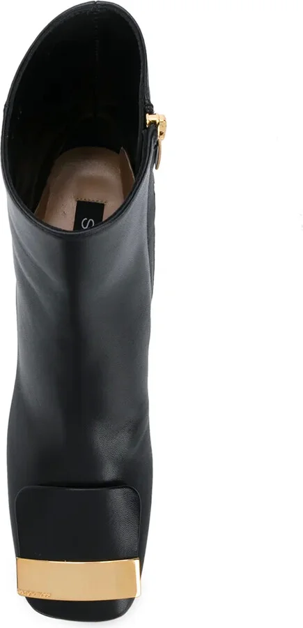 Logo-Plaque Ankle Boots - Image 4