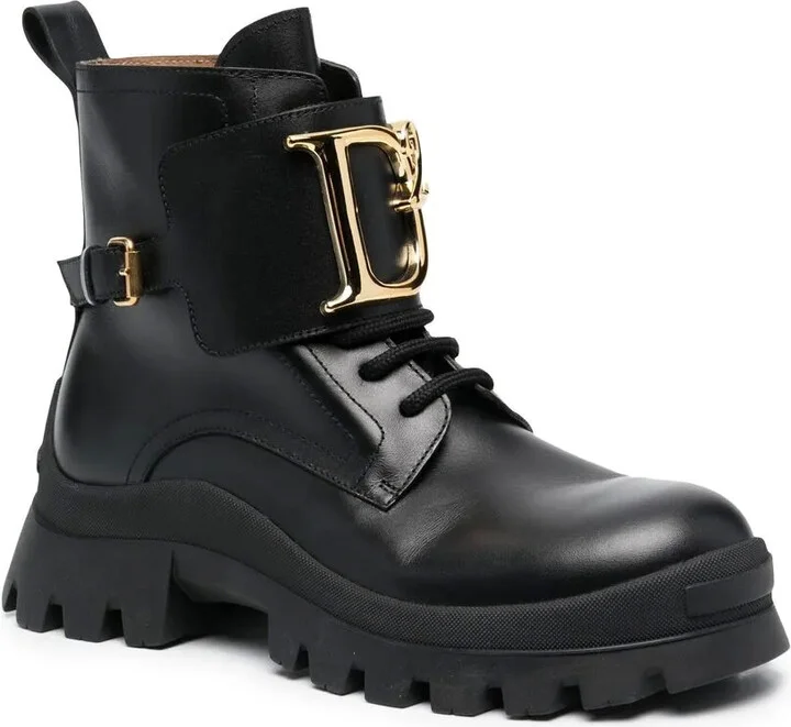 Logo-Plaque Ankle Boots - Image 2
