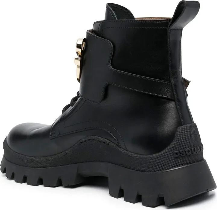 Logo-Plaque Ankle Boots - Image 3