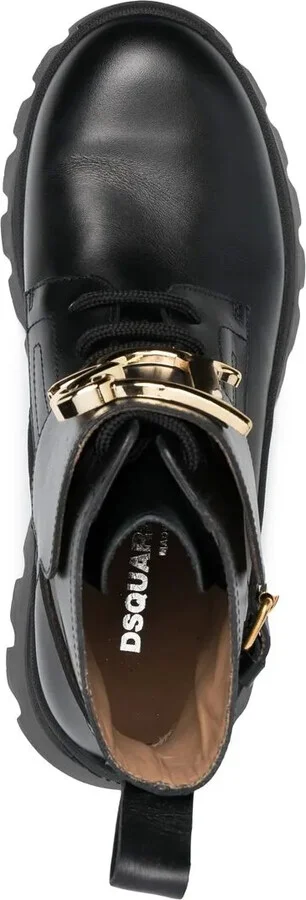 Logo-Plaque Ankle Boots - Image 4