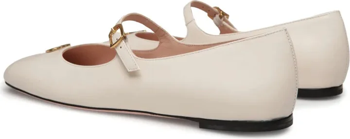 Logo-Plaque Ballerina Shoes - Image 3