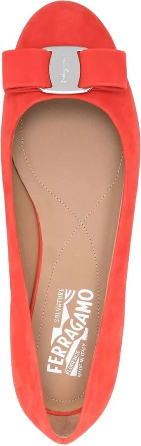 Logo-Plaque Ballerina Shoes - Image 4