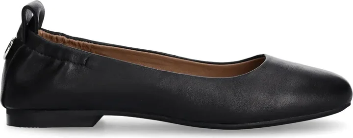 Logo-Plaque Ballerina Shoes