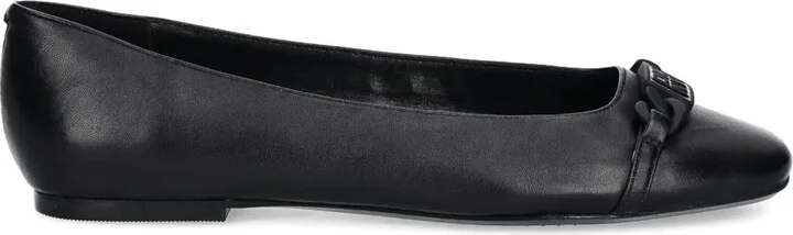 Logo-Plaque Ballerina Shoes