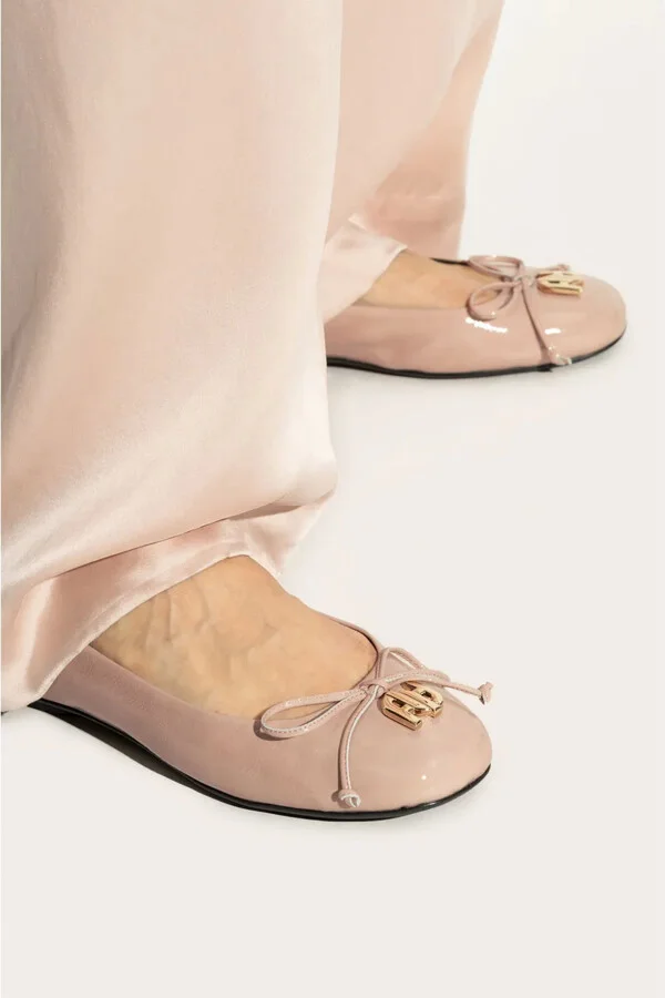 Logo-Plaque Ballet Flats - Image 2