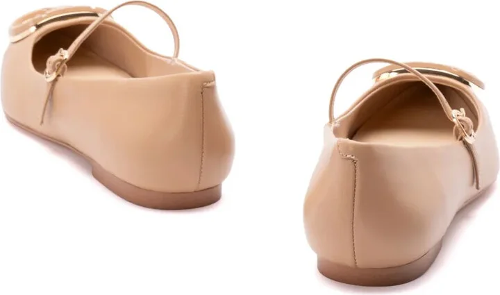 Logo-Plaque Ballet Flats - Image 3