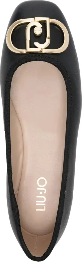 Logo-Plaque Ballet Flats - Image 4
