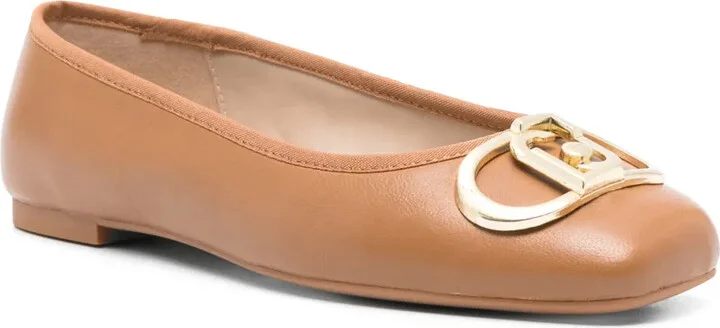 Logo-Plaque Ballet Flats - Image 2