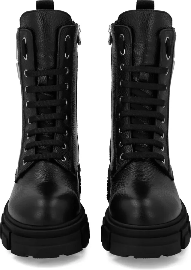 Logo-Plaque Boots - Image 3