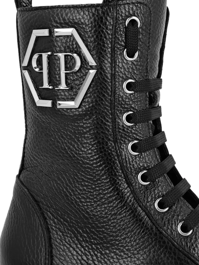 Logo-Plaque Boots - Image 5