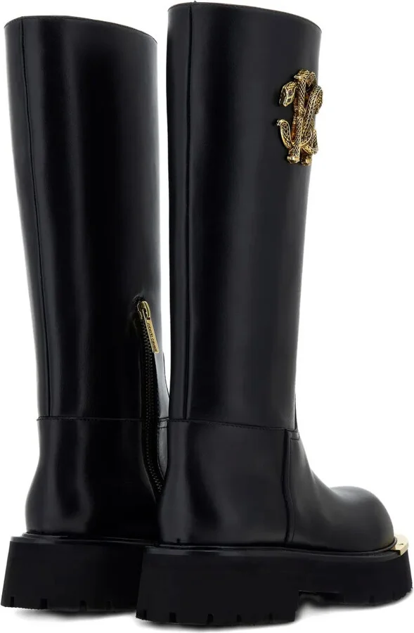 Logo-Plaque Boots - Image 3