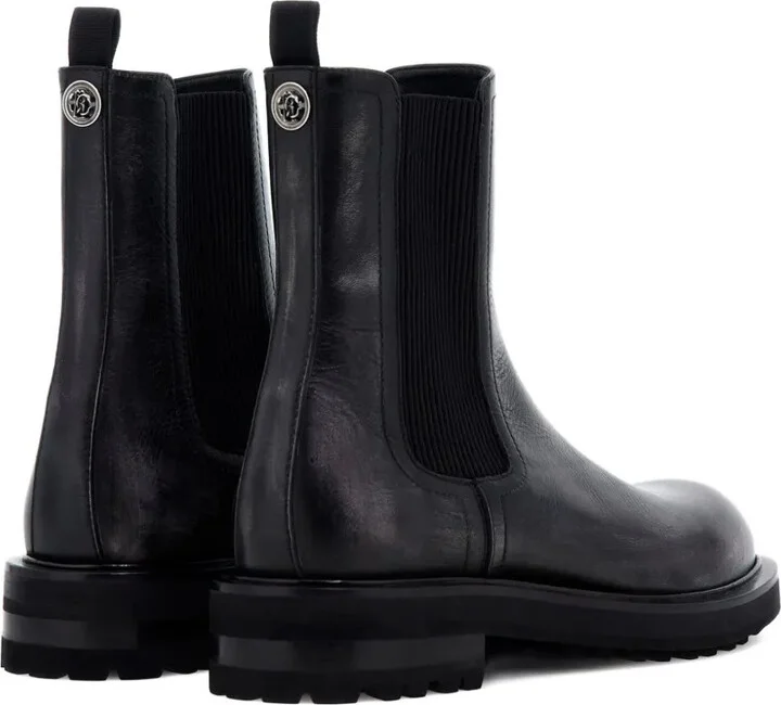 Logo-Plaque Boots - Image 3