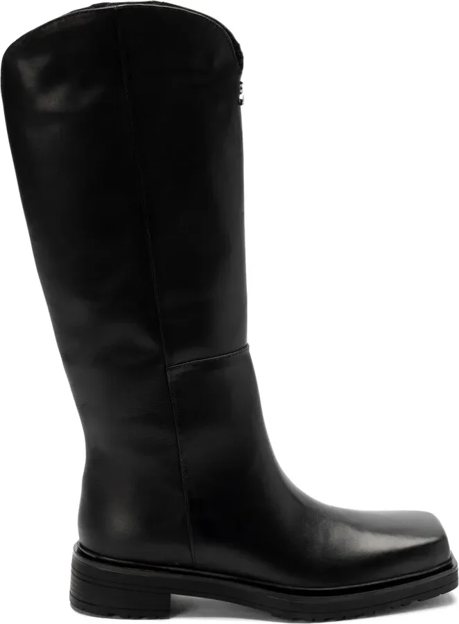 Logo-Plaque Boots