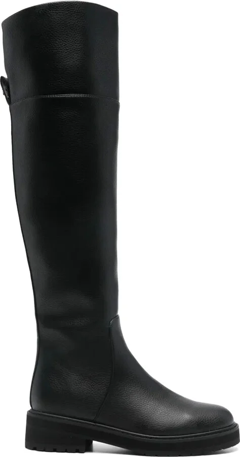Logo-Plaque Boots