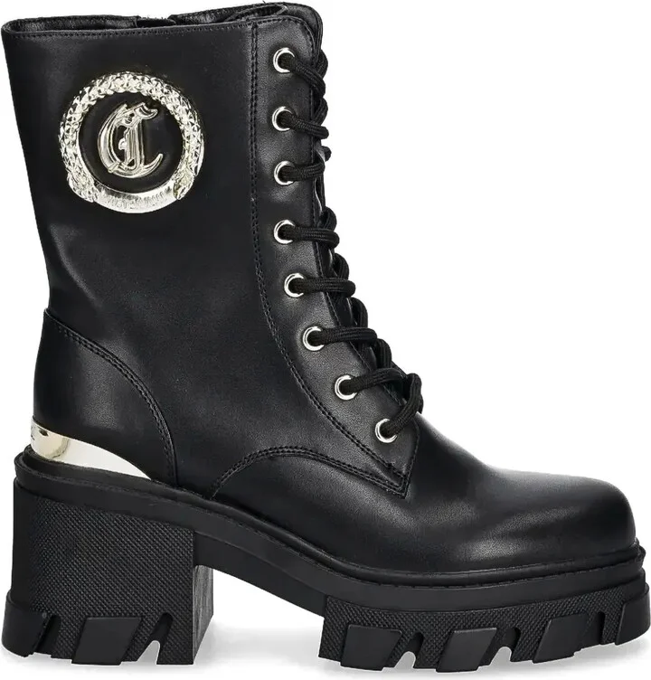 Logo-Plaque Boots