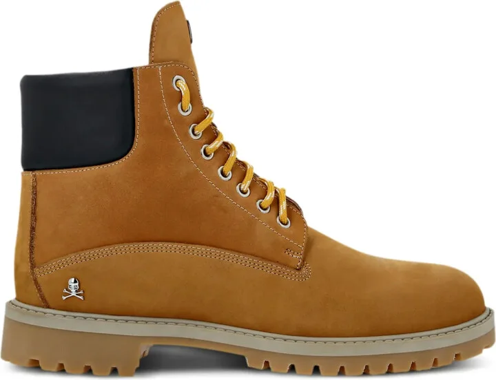 Logo-Plaque Boots