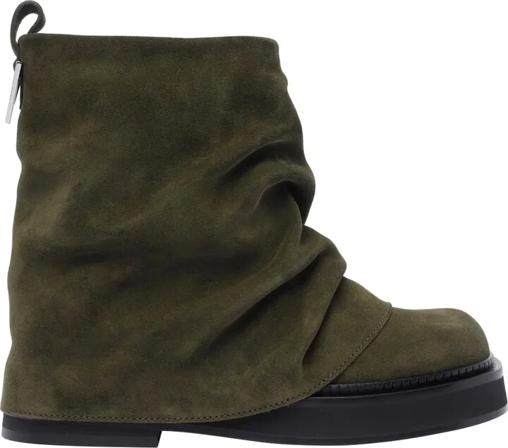 Logo-Plaque Boots