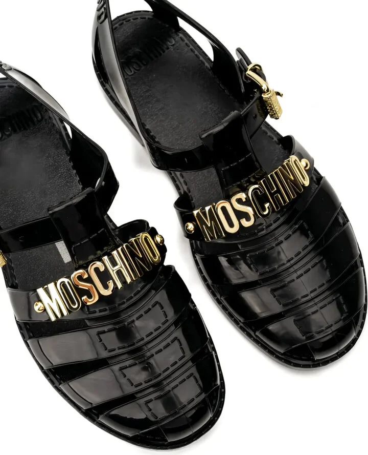 Logo-Plaque Buckle Sandals - Image 3