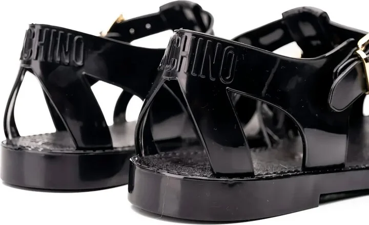 Logo-Plaque Buckle Sandals - Image 4