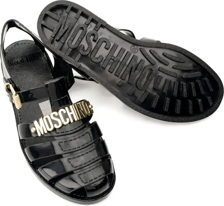 Logo-Plaque Buckle Sandals - Image 5