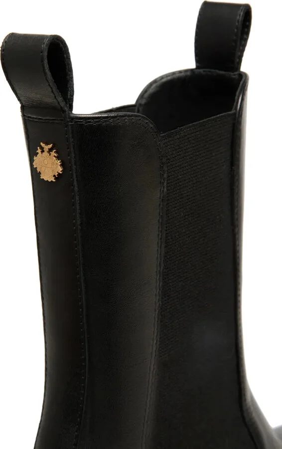 logo-plaque Chelsea boots - Image 4