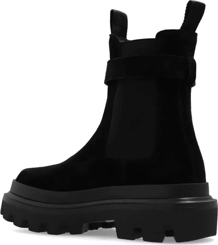 logo-plaque Chelsea boots - Image 5