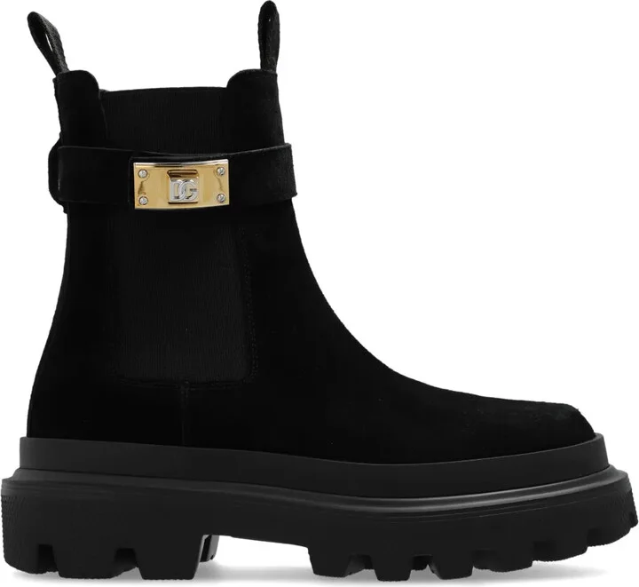 logo-plaque Chelsea boots