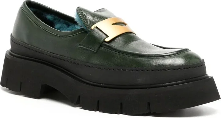 Logo-Plaque Chunky Loafers - Image 2