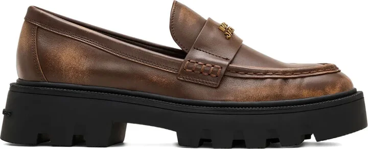 Logo-Plaque Chunky Loafers