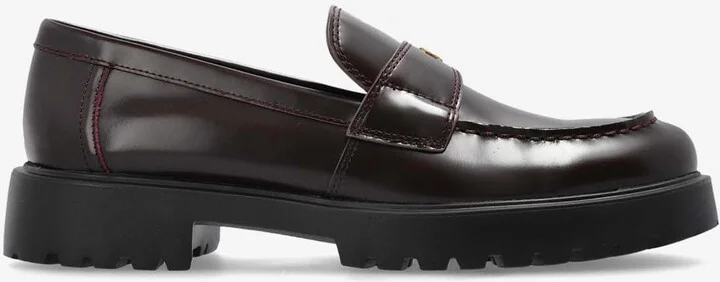 Logo Plaque Classic Lug Loafers