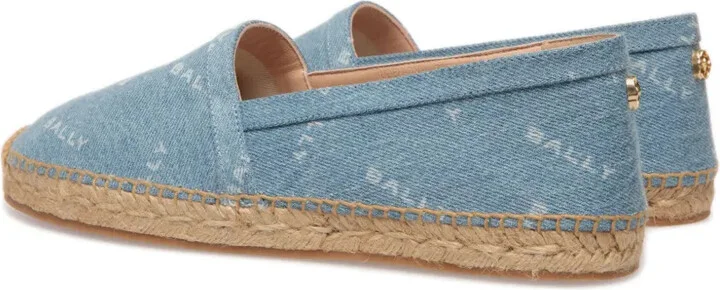 Logo-Plaque Denim Espadrilles - Image 3