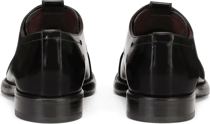 logo-plaque Derby shoes - Image 3