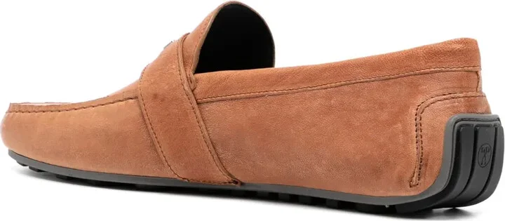 Logo-Plaque Detail Loafers - Image 3