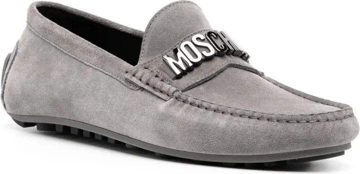 Logo-Plaque Detail Loafers - Image 2