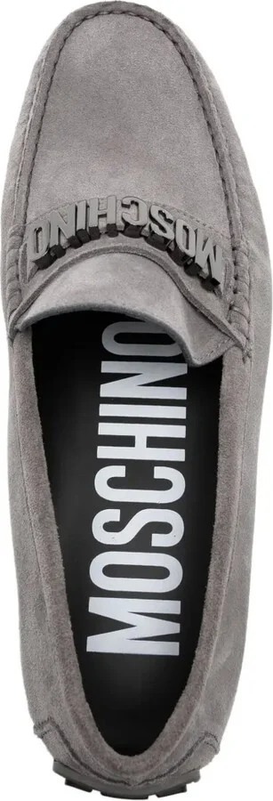 Logo-Plaque Detail Loafers - Image 4