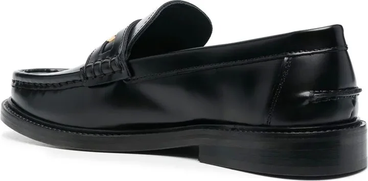 Logo-Plaque Detail Loafers - Image 3