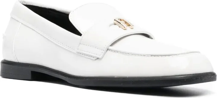 Logo-Plaque Detail Loafers - Image 2