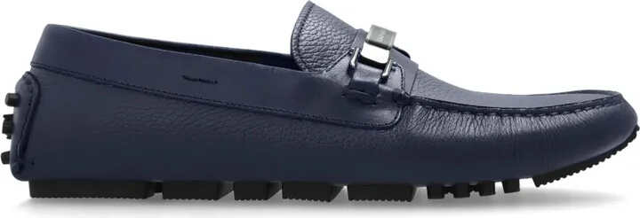 Logo-Plaque Driving Shoes