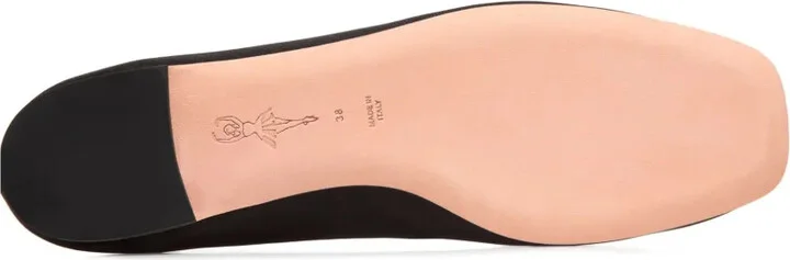 Logo-Plaque Flat Ballerina Shoes - Image 4
